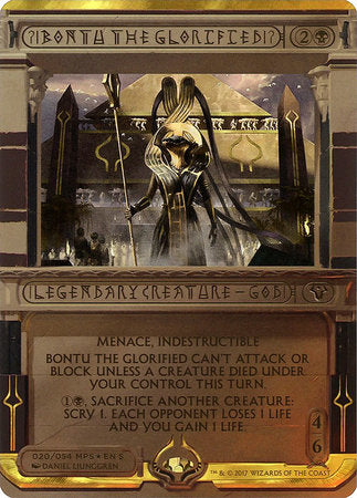 Bontu the Glorified [Amonkhet Invocations] | Good Games North