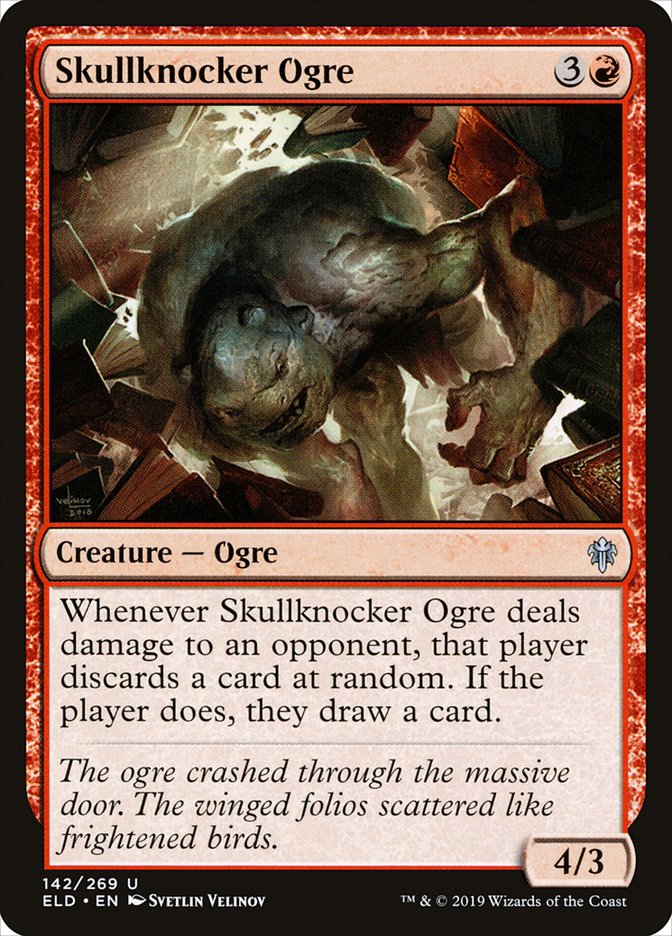 Skullknocker Ogre [Throne of Eldraine] | Good Games North