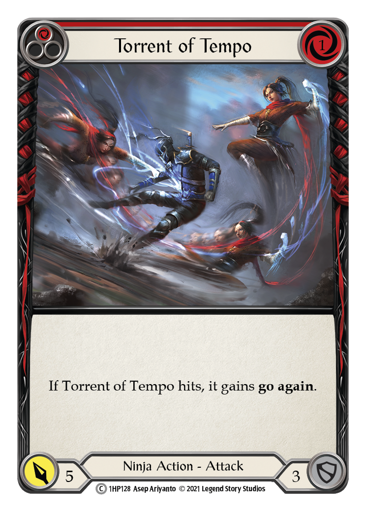 Torrent of Tempo (Red) [1HP128] | Good Games North