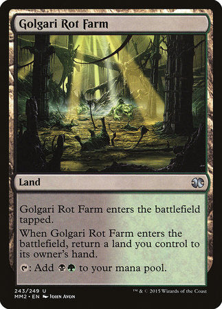 Golgari Rot Farm [Modern Masters 2015] | Good Games North