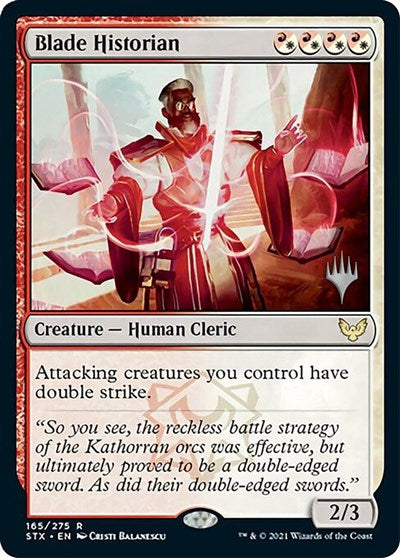 Blade Historian (Promo Pack) [Strixhaven: School of Mages Promos] | Good Games North