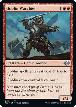 Goblin Warchief [Jumpstart 2022] | Good Games North