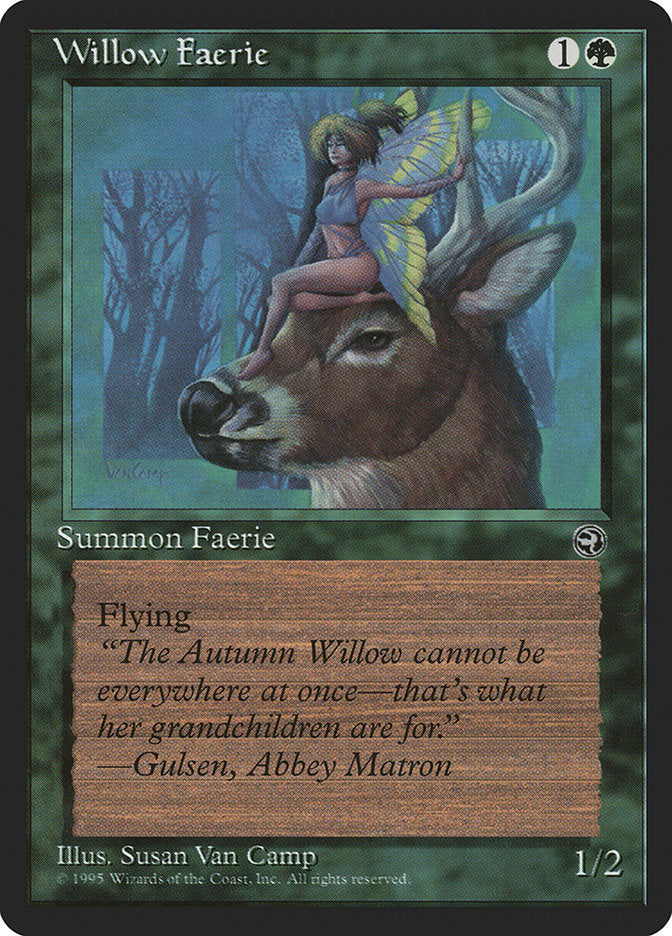 Willow Faerie (Gulsen Flavor Text) [Homelands] | Good Games North