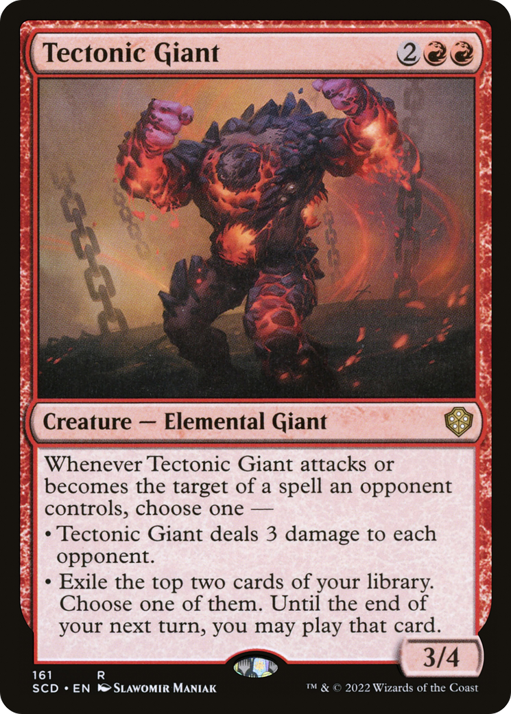 Tectonic Giant [Starter Commander Decks] | Good Games North