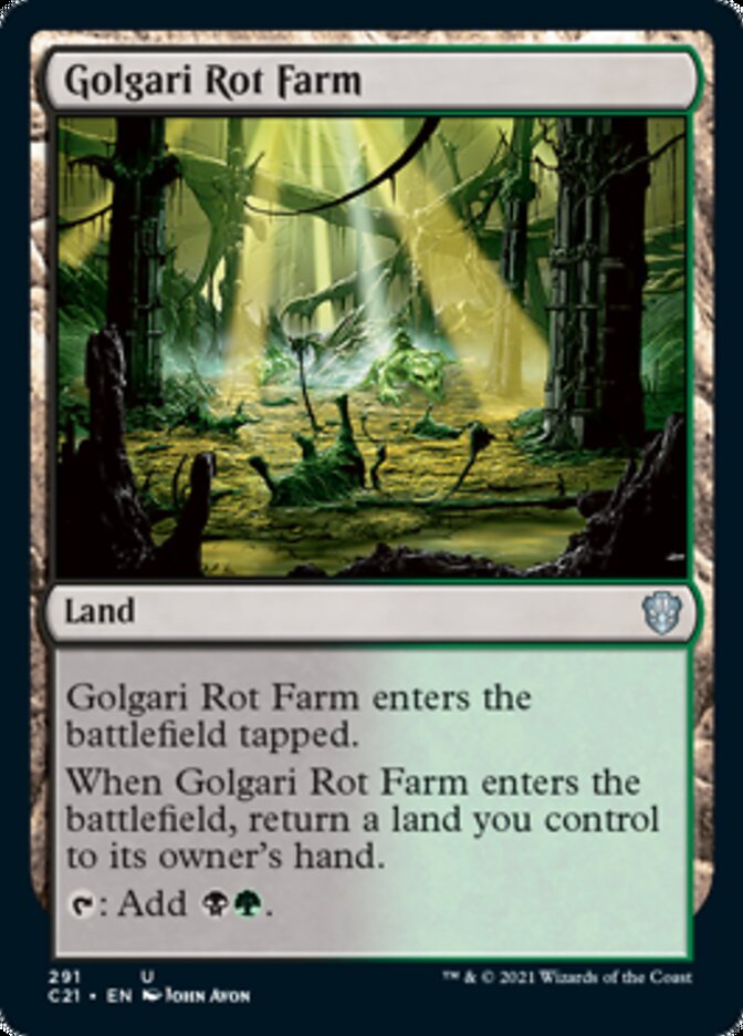 Golgari Rot Farm [Commander 2021] | Good Games North