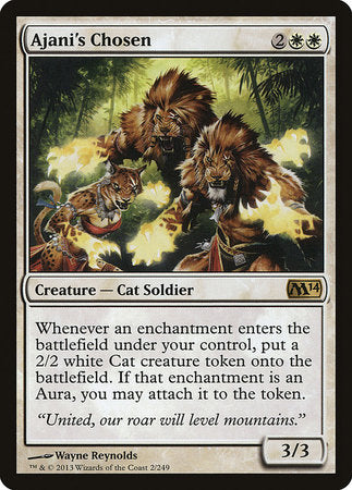 Ajani's Chosen [Magic 2014] | Good Games North