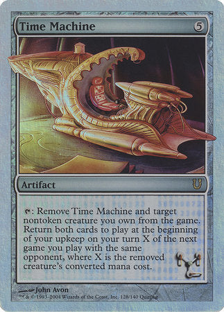 Time Machine (Alternate Foil) [Unhinged] | Good Games North