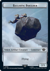 Ballistic Boulder // Food Token (09) Double-Sided Token [The Lord of the Rings: Tales of Middle-Earth Tokens] | Good Games North