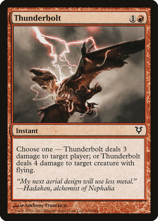 Thunderbolt [Avacyn Restored] | Good Games North