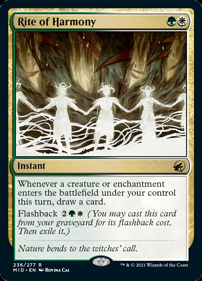 Rite of Harmony [Innistrad: Midnight Hunt] | Good Games North