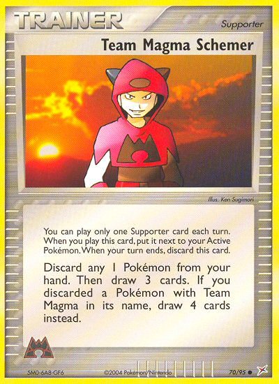 Team Magma Schemer (70/95) [EX: Team Magma vs Team Aqua] | Good Games North