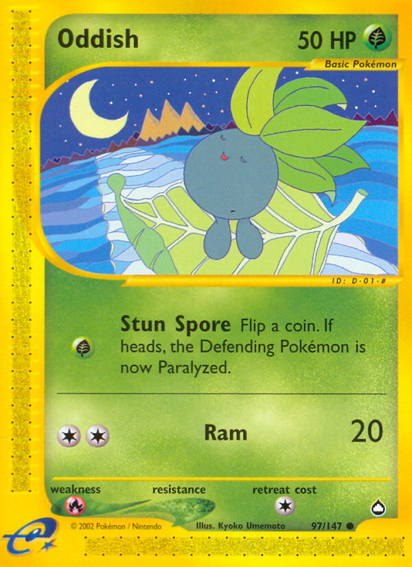 Oddish (97/147) [Aquapolis] | Good Games North