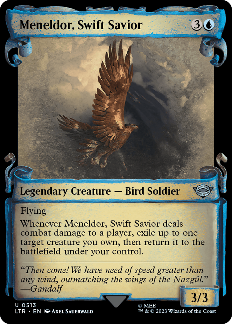 Meneldor, Swift Savior [The Lord of the Rings: Tales of Middle-Earth Showcase Scrolls] | Good Games North