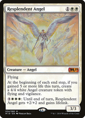 Resplendent Angel [Core Set 2019] | Good Games North