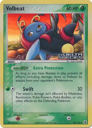 Volbeat (56/113) (Stamped) [EX: Delta Species] | Good Games North