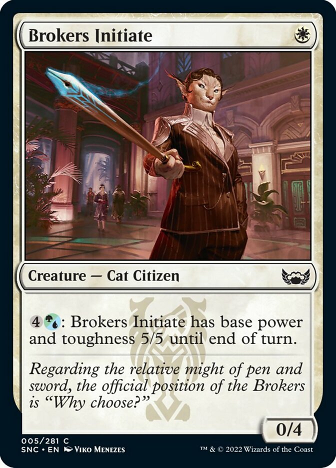 Brokers Initiate [Streets of New Capenna] | Good Games North