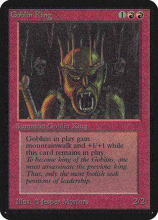 Goblin King [Limited Edition Alpha] | Good Games North