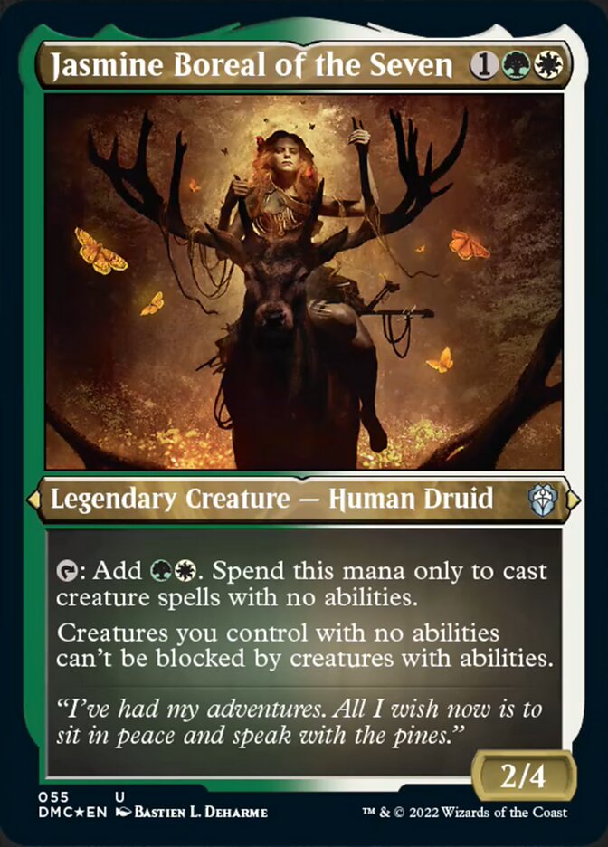 Jasmine Boreal of the Seven (Foil Etched) [Dominaria United Commander] | Good Games North