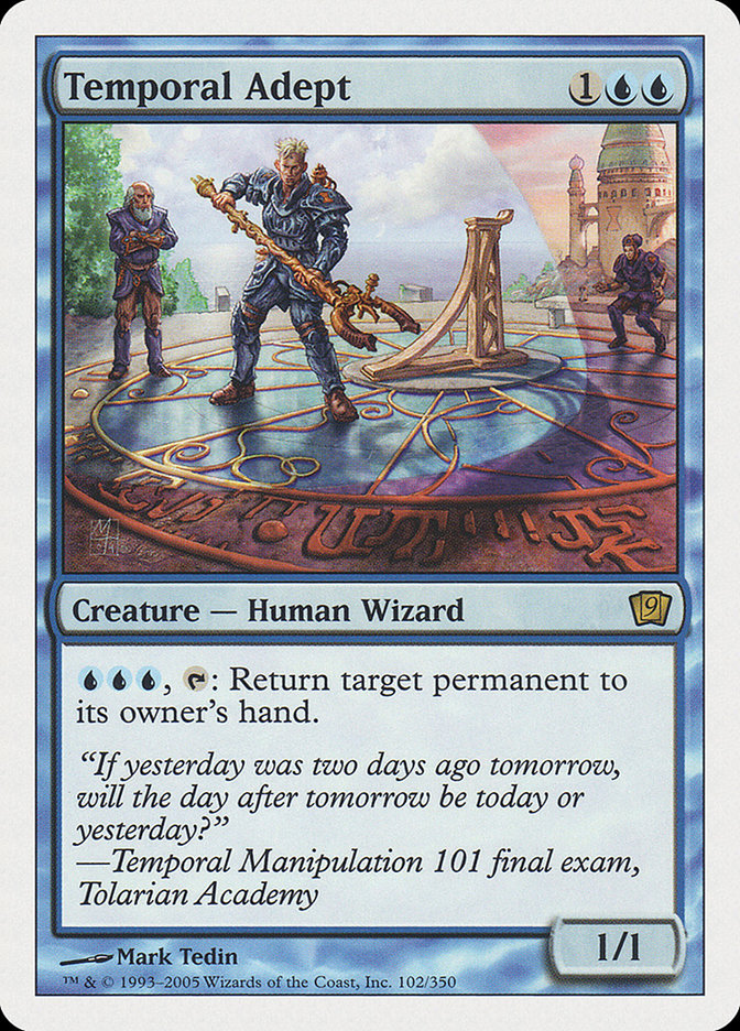 Temporal Adept [Ninth Edition] | Good Games North