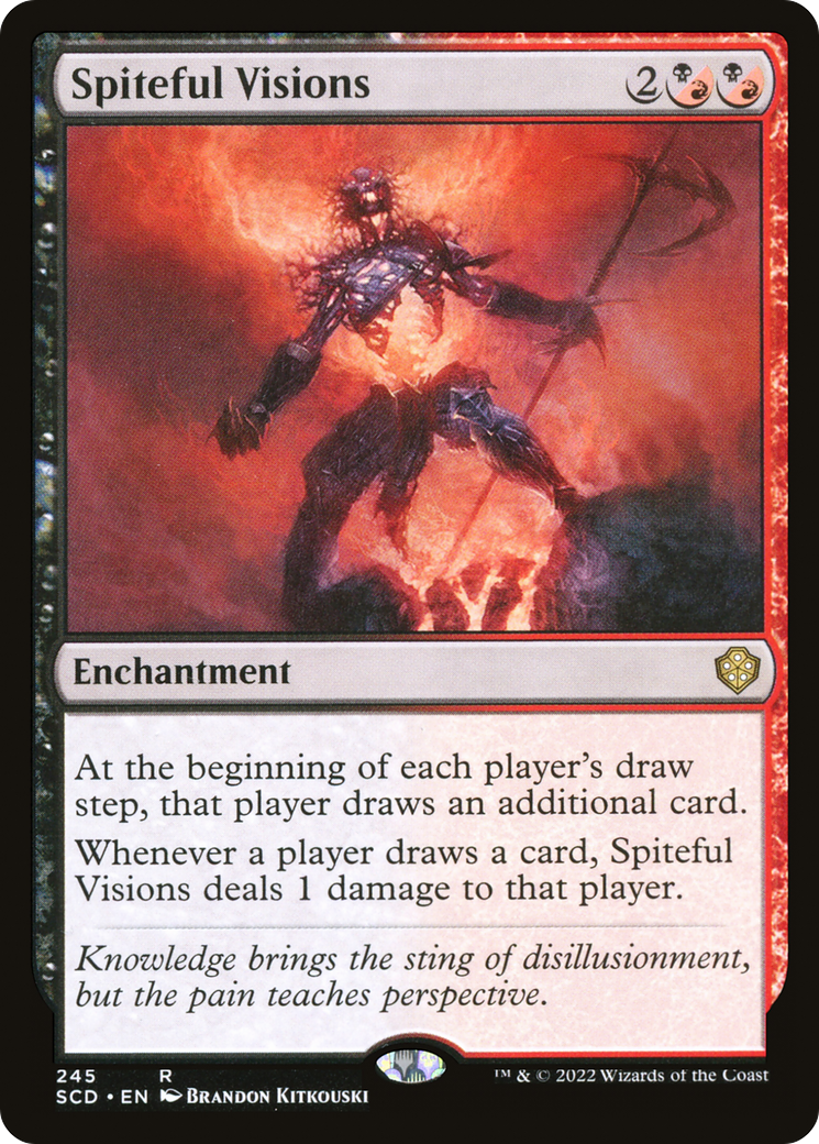 Spiteful Visions [Starter Commander Decks] | Good Games North