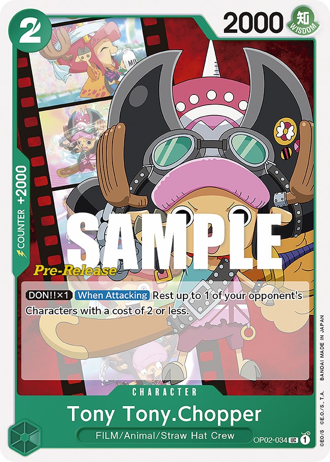 Tony Tony.Chopper [Paramount War Pre-Release Cards] | Good Games North