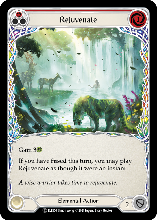 Rejuvenate (Red) [U-ELE106] Unlimited Normal | Good Games North