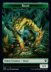 Beast (18) // Beast Token (19) [Commander Legends Tokens] | Good Games North