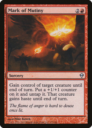 Mark of Mutiny [Zendikar] | Good Games North