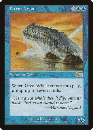 Great Whale [Urza's Saga] | Good Games North