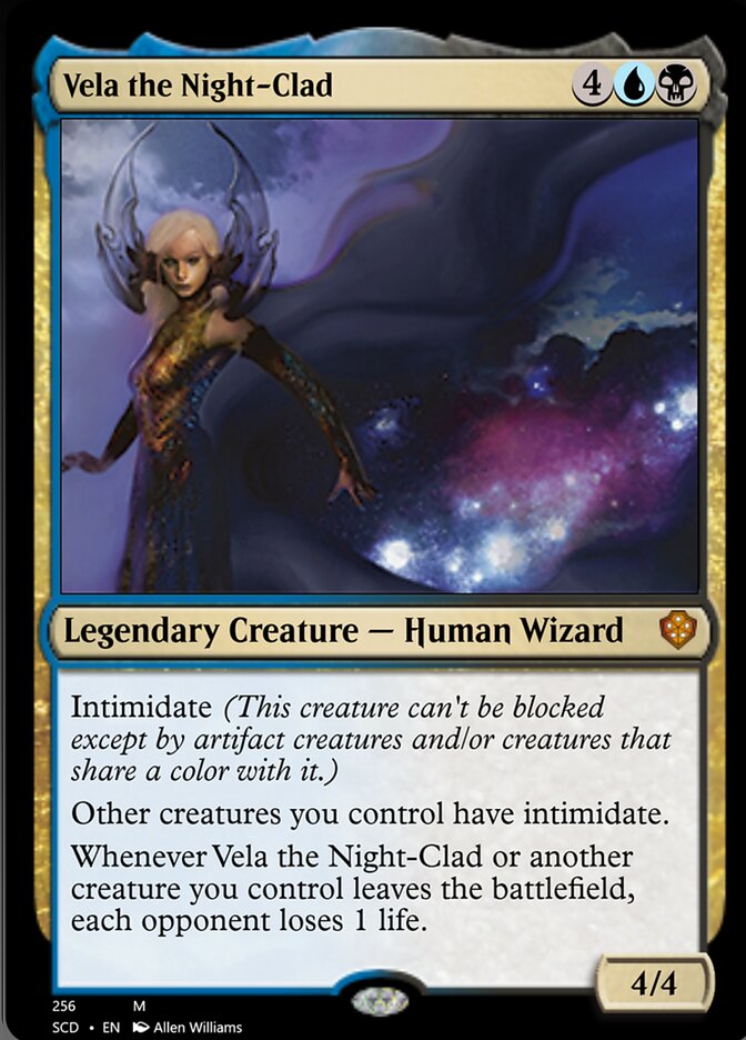Vela the Night-Clad [Starter Commander Decks] | Good Games North
