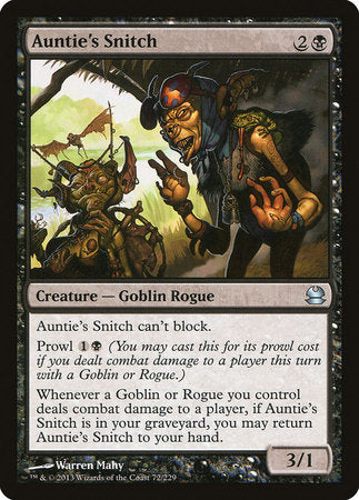 Auntie's Snitch [Modern Masters] | Good Games North