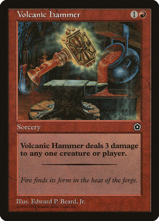 Volcanic Hammer [Portal Second Age] | Good Games North
