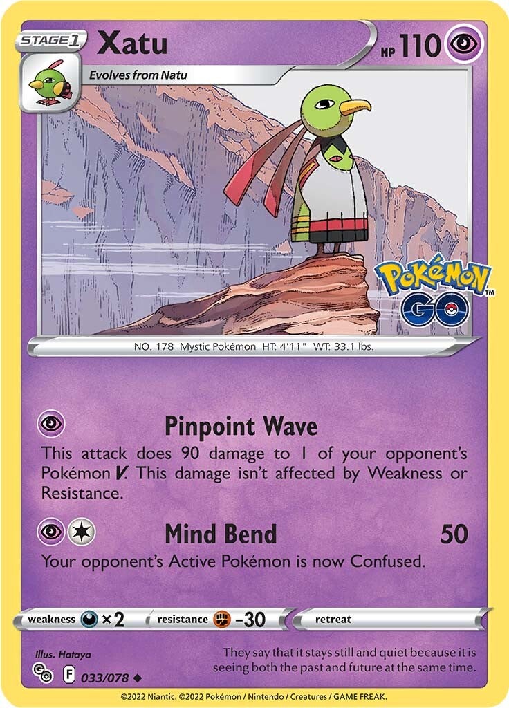 Xatu (033/078) [Pokémon GO] | Good Games North
