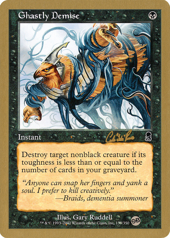 Ghastly Demise (Carlos Romao) (SB) [World Championship Decks 2002] | Good Games North