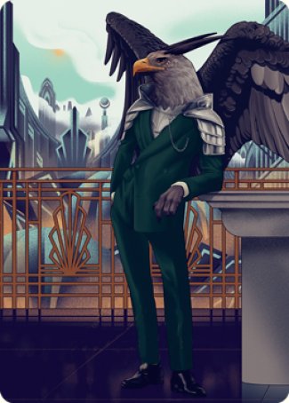 Falco Spara, Pactweaver 2 Art Card [Streets of New Capenna Art Series] | Good Games North