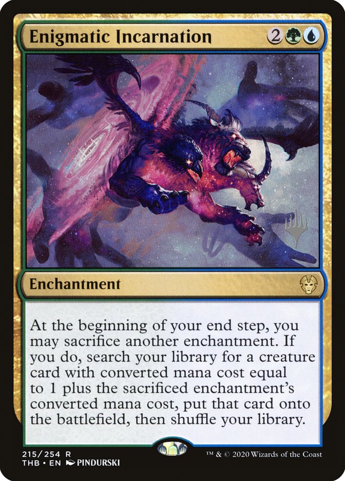 Enigmatic Incarnation (Promo Pack) [Theros Beyond Death Promos] | Good Games North