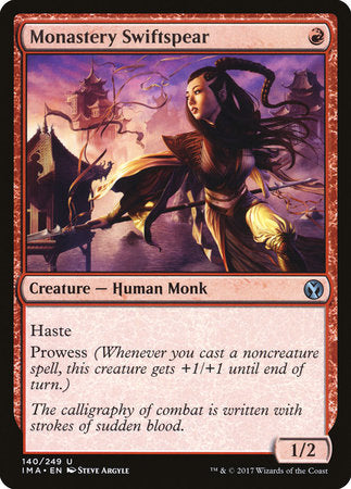 Monastery Swiftspear [Iconic Masters] | Good Games North
