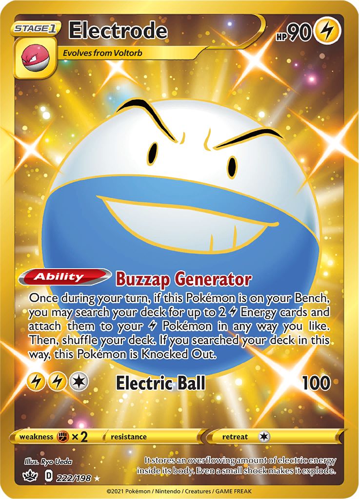 Electrode (222/198) [Sword & Shield: Chilling Reign] | Good Games North