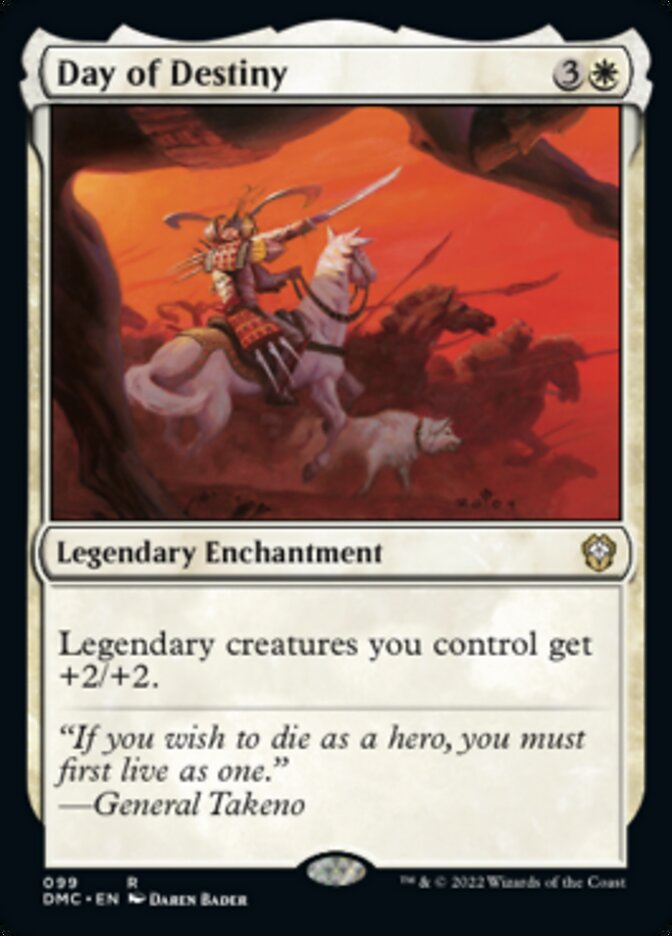Day of Destiny [Dominaria United Commander] | Good Games North