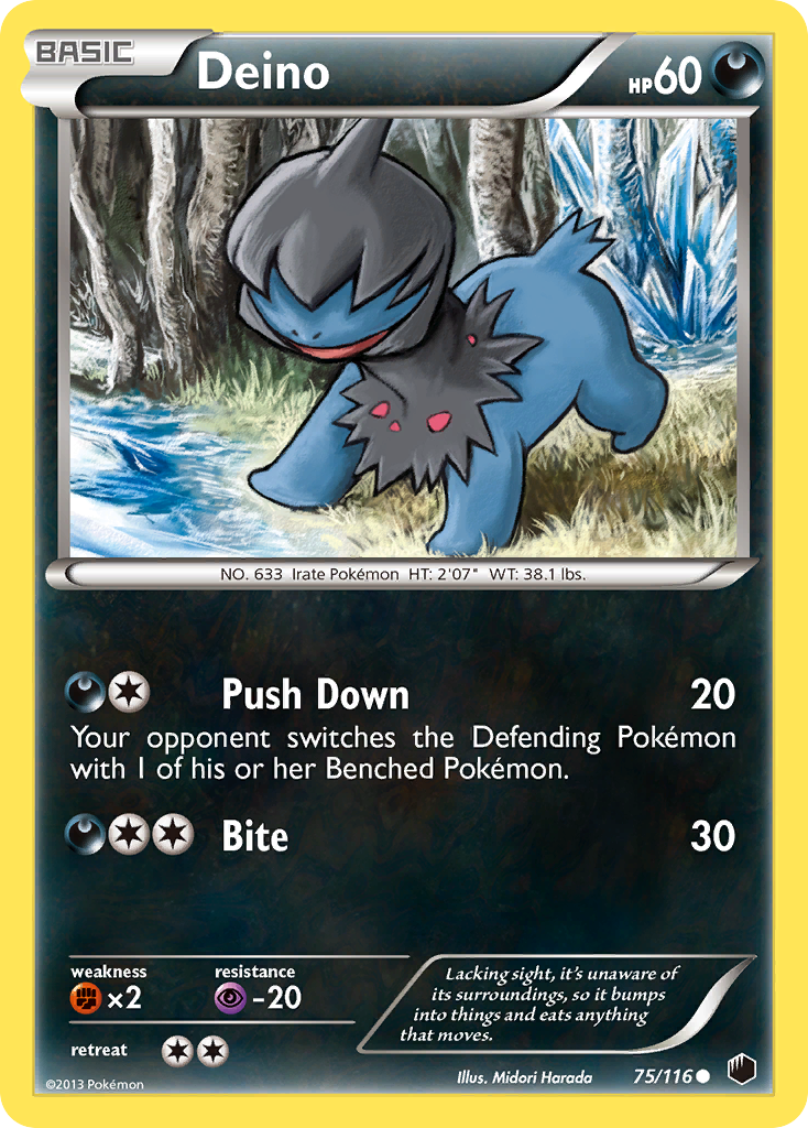 Deino (75/116) [Black & White: Plasma Freeze] | Good Games North