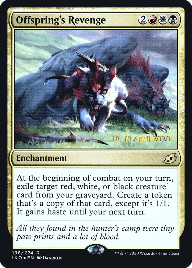 Offspring's Revenge  [Ikoria: Lair of Behemoths Prerelease Promos] | Good Games North