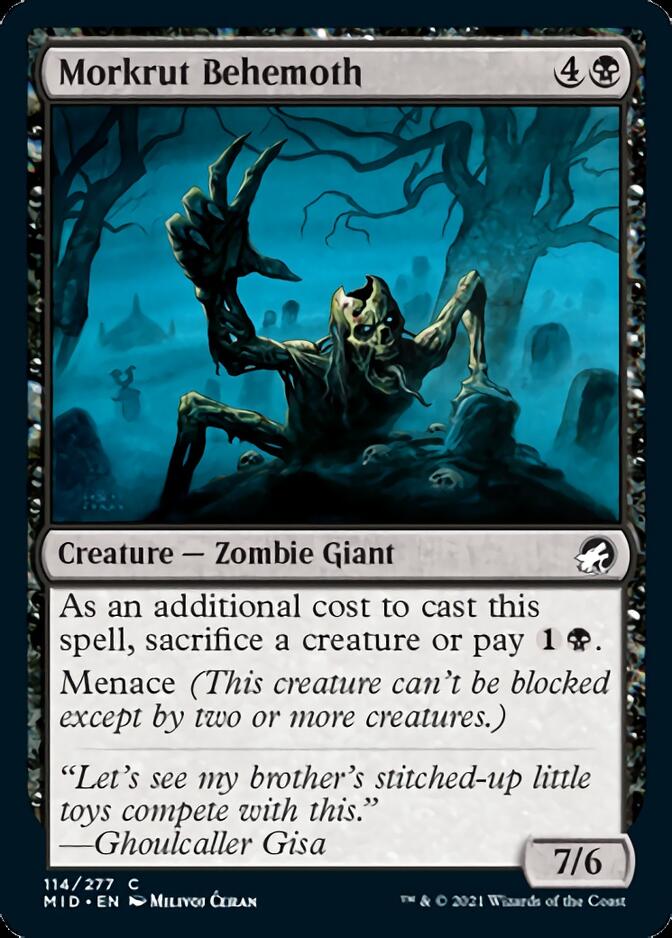 Morkrut Behemoth [Innistrad: Midnight Hunt] | Good Games North