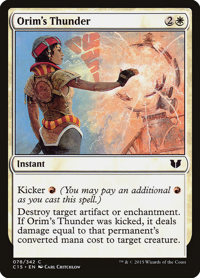 Orim's Thunder [Commander 2015] | Good Games North