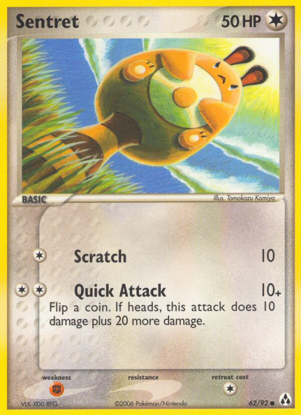Sentret (62/92) [EX: Legend Maker] | Good Games North
