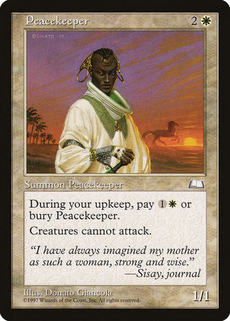 Peacekeeper [Weatherlight] | Good Games North