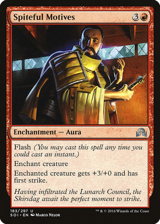 Spiteful Motives [Shadows over Innistrad] | Good Games North
