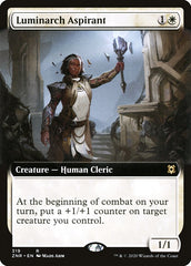 Luminarch Aspirant (Extended Art) [Zendikar Rising] | Good Games North