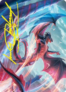 Galazeth Prismari Art Card (Gold-Stamped Signature) [Strixhaven: School of Mages Art Series] | Good Games North