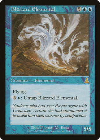 Blizzard Elemental [Urza's Destiny] | Good Games North
