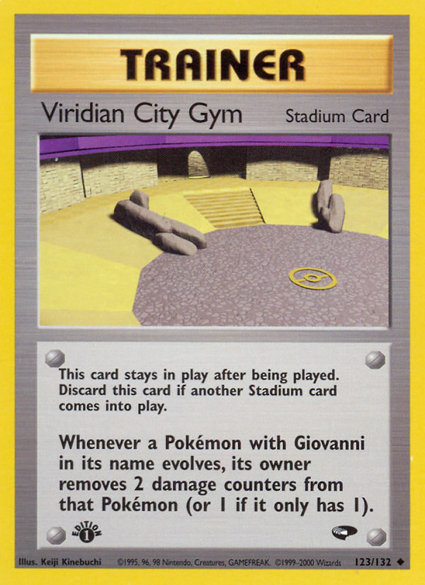 Viridian City Gym (123/132) [Gym Challenge 1st Edition] | Good Games North